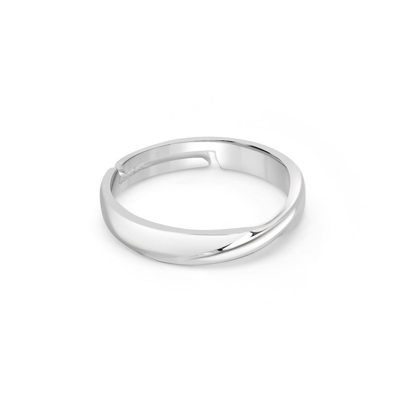Women Simple Grace Authentic 925 Sterling Silver Minimalist Wedding Ring  Size6-9 | eBay